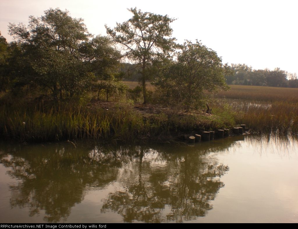 Old bridge on Church Flats RD