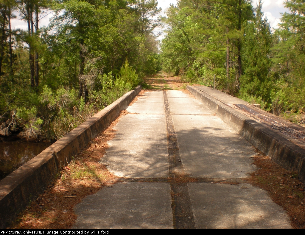 Old cement bridge 