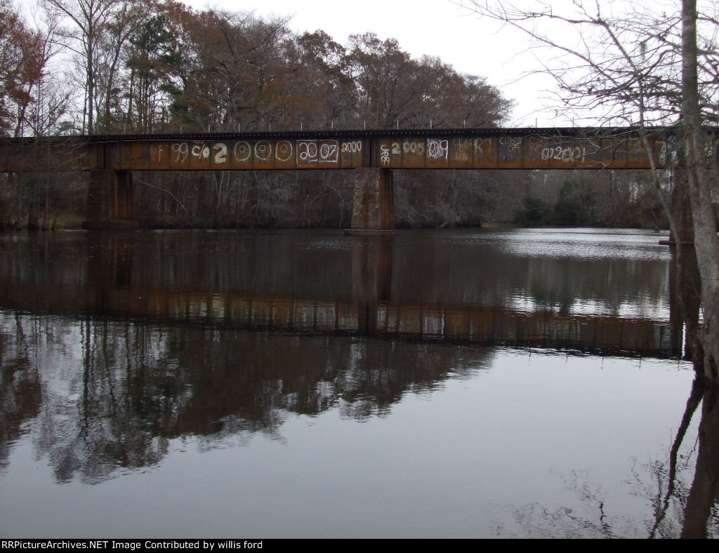 Old SAL bridge in Johnsonville