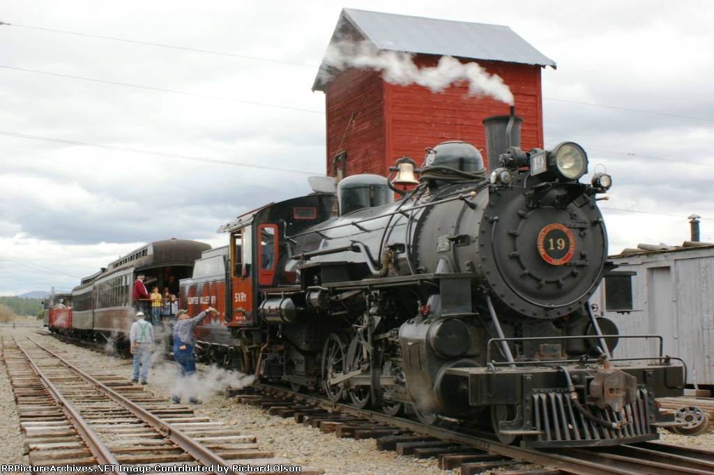 Preparing for departure