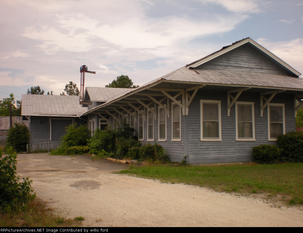 Old trainstation in Elloree