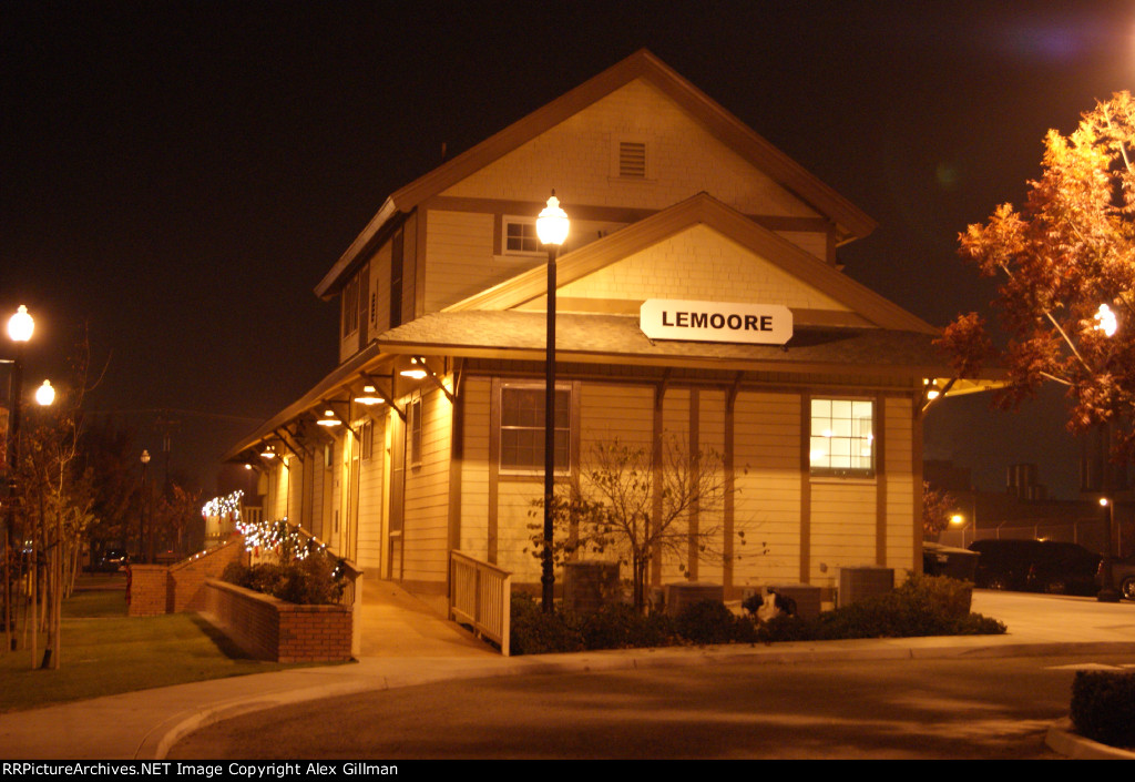 The Depot On A Chilly Evening