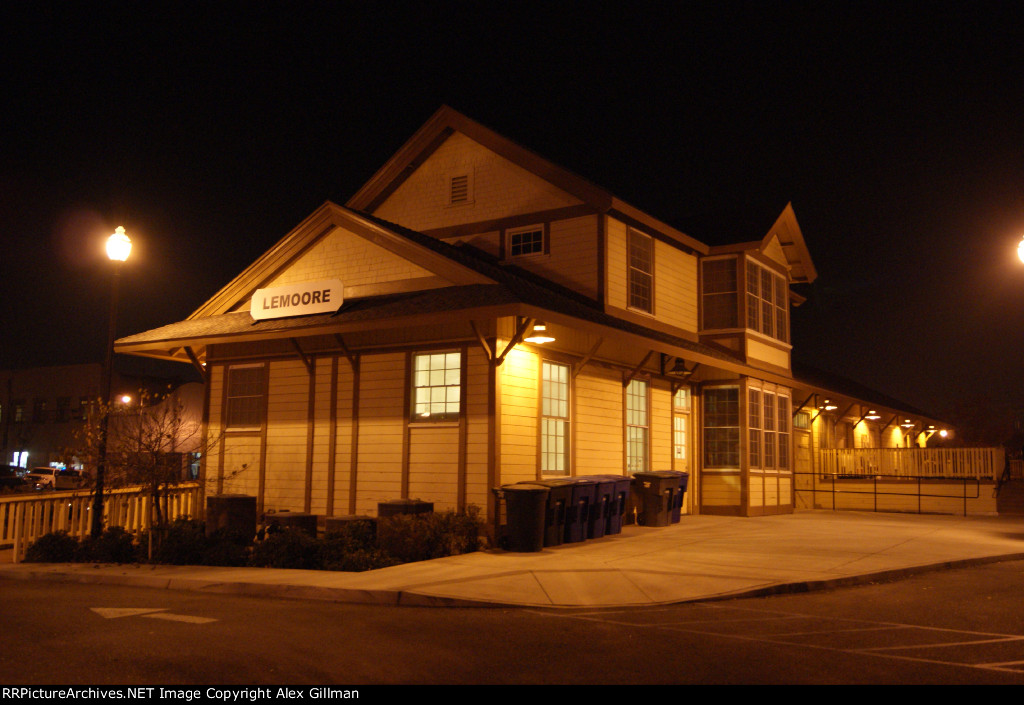 The Depot On A Chilly Evening