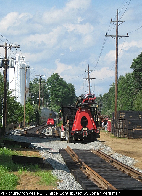 Chester Branch's New Run Around Track