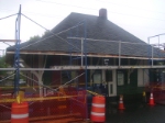 Murray Hill station depot restoration site