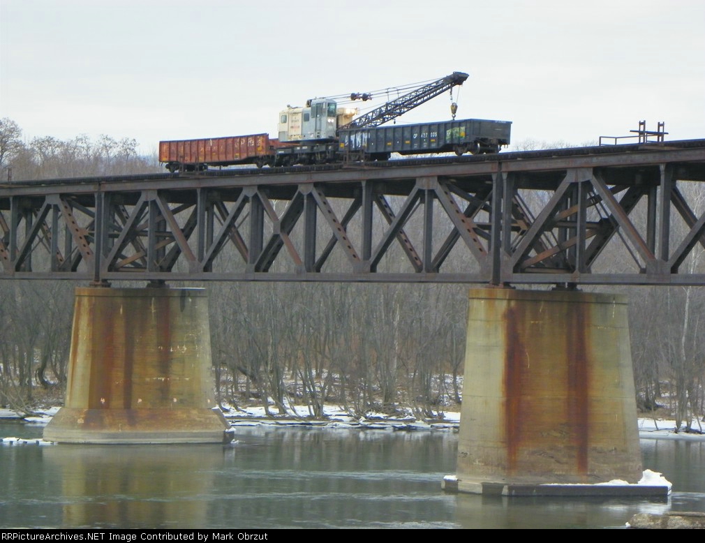 Canadian Pacific MOW Crane