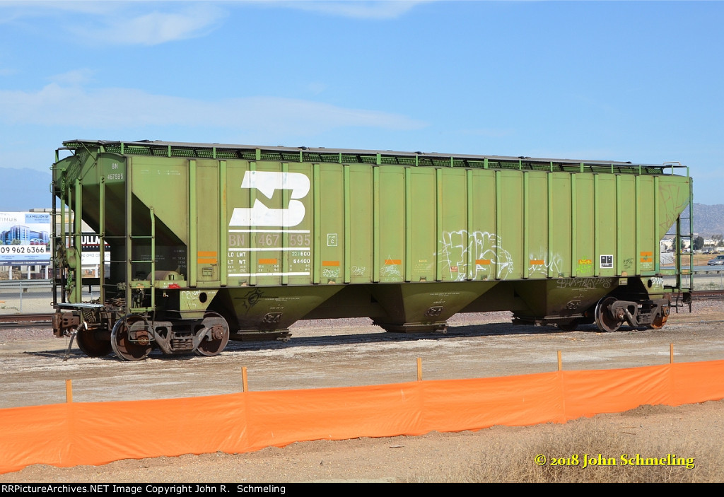 BN 467595 at March Field CA. 5/6/2018