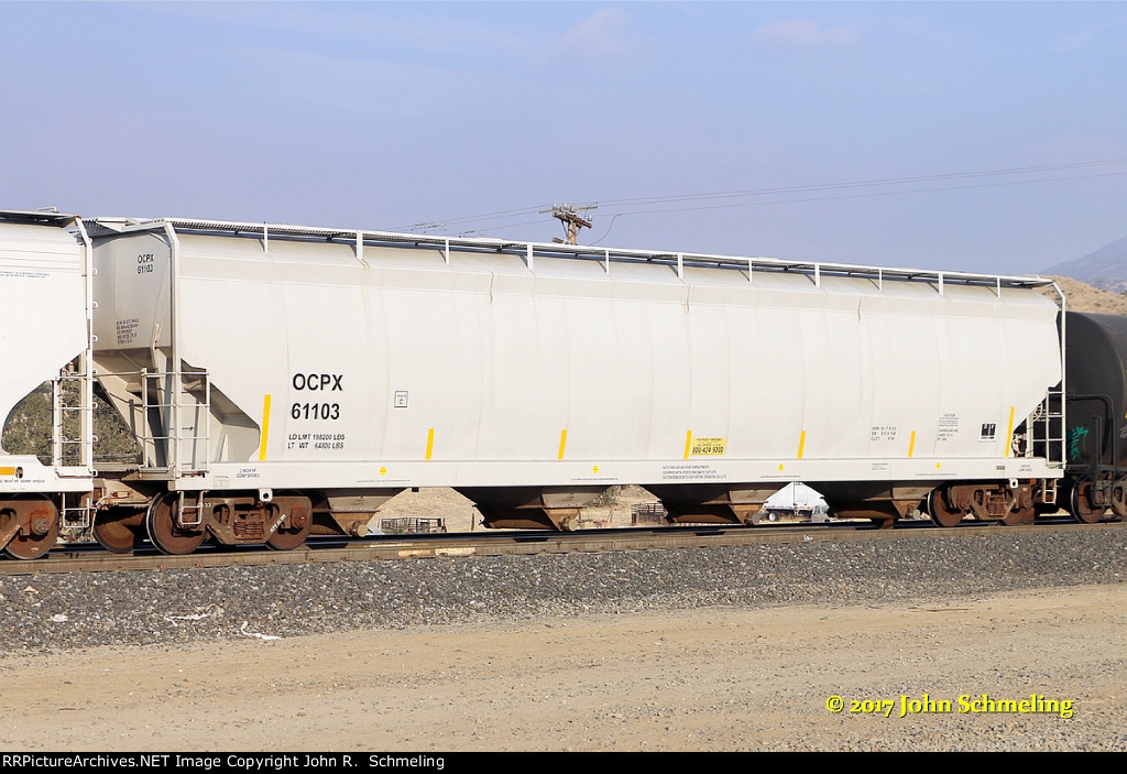 OCPX 61103 Bealville CA. 11/14/2017