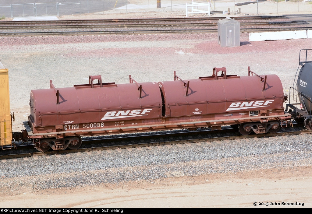 CTRN 500038 (Coil Steel car) at Devore CA. 6/4/2015