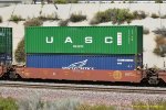 BNSF 237886-D, Maxi-stack I at Alray-Cajon Pass Ca.  8/6/2015