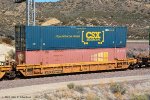 DTTX 729532-B at Silverwood-Cajon Pass Ca. BNSF Cajon Subdivision. MP 57.3.  8/18/2014