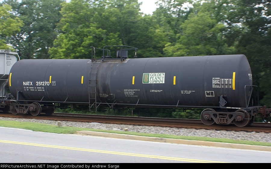 NATX 251270 loaded with peanut oil