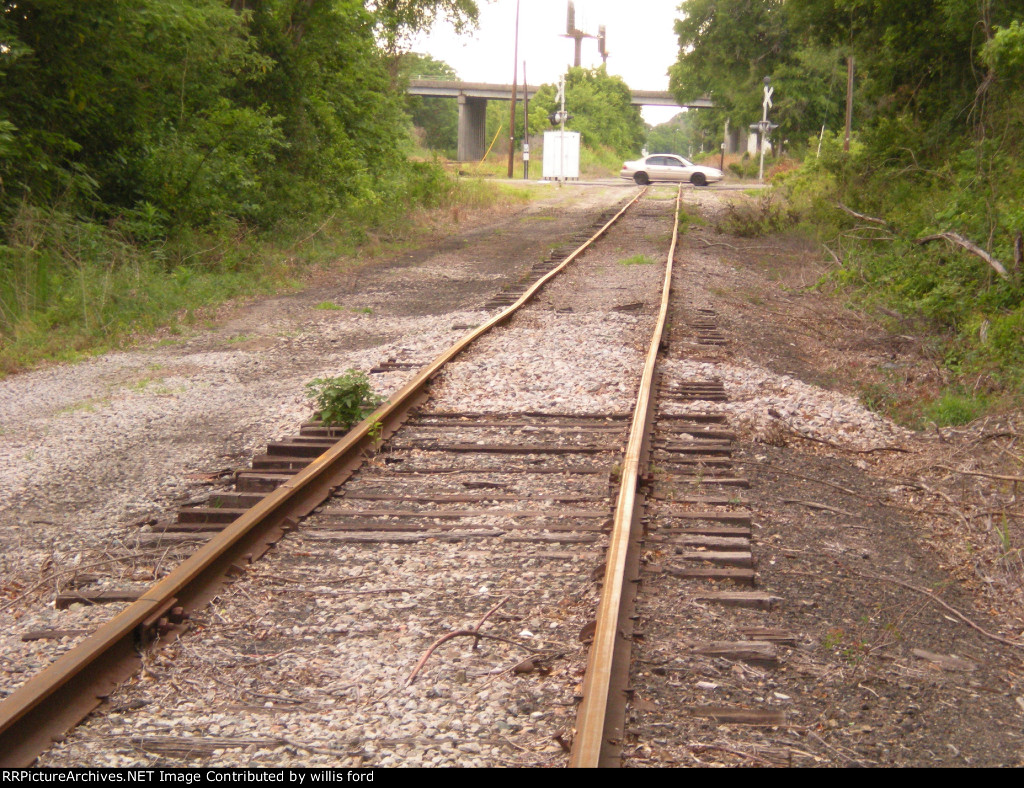 Old Acl main line looking toward Bennett yard.