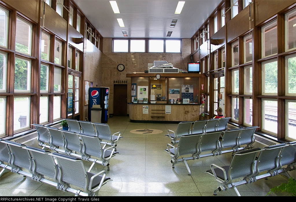 Amtrak station at Prince