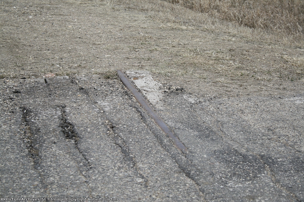 What's Left of a Crossing on the Grenora Subdivision