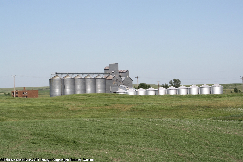 The Grain Elevator Here is Still in Use, but Served Strictly by 18-Wheelers, as the Tracks Were Removed About 5 Years Ago