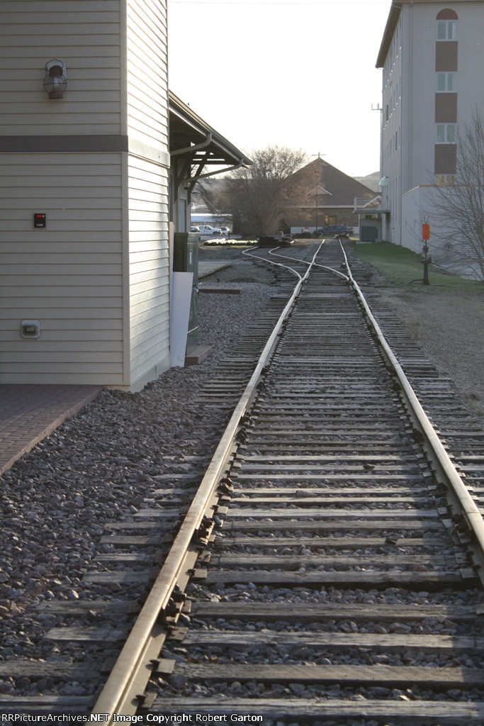 Section of Abandoned NP Track Looking West