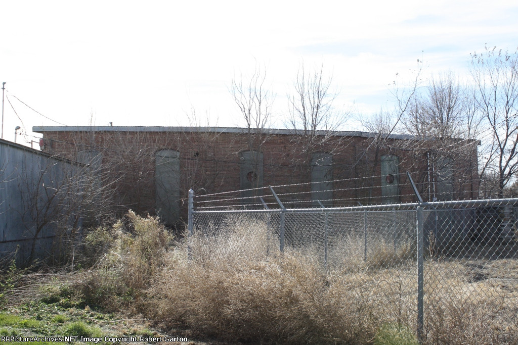 The Former C&NW Roundhouse Hides Amongst the Trees