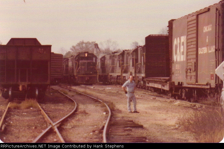Scenes on the WofA in the 70s--a rare look at the diesel era of the West Point Route at Opelika, AL 