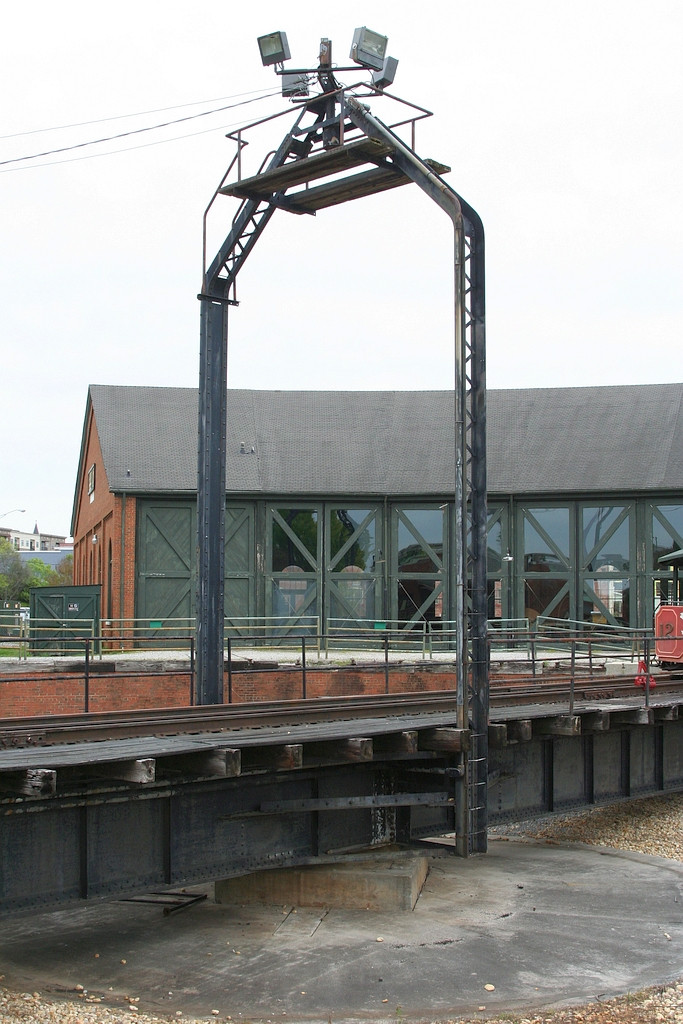 turntable at the museum