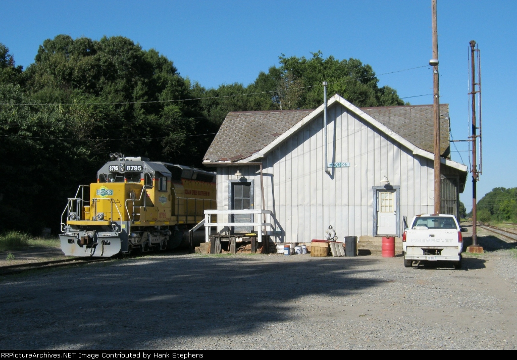 Squaw Creek Southern (Respondek Shortline Operations) in Madison, GA