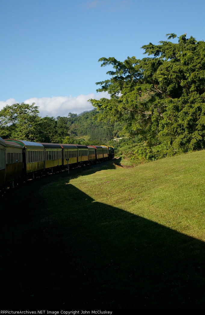 Heading towards the mountains