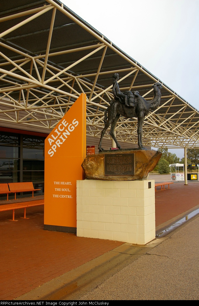 Monument to the "Ghan"
