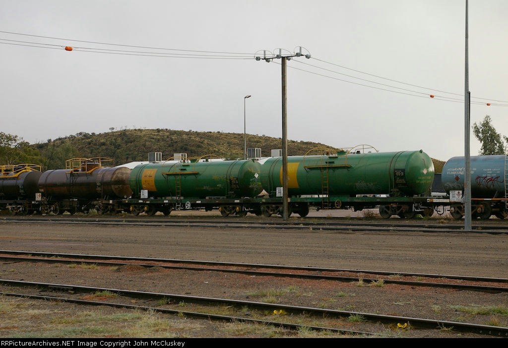 Assorted tank cars