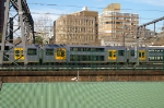 City Rail EMU entering Central Station