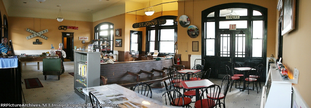 Inside the GTW Depot