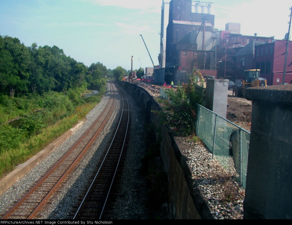CSX and W&LE R-O-W at Kent