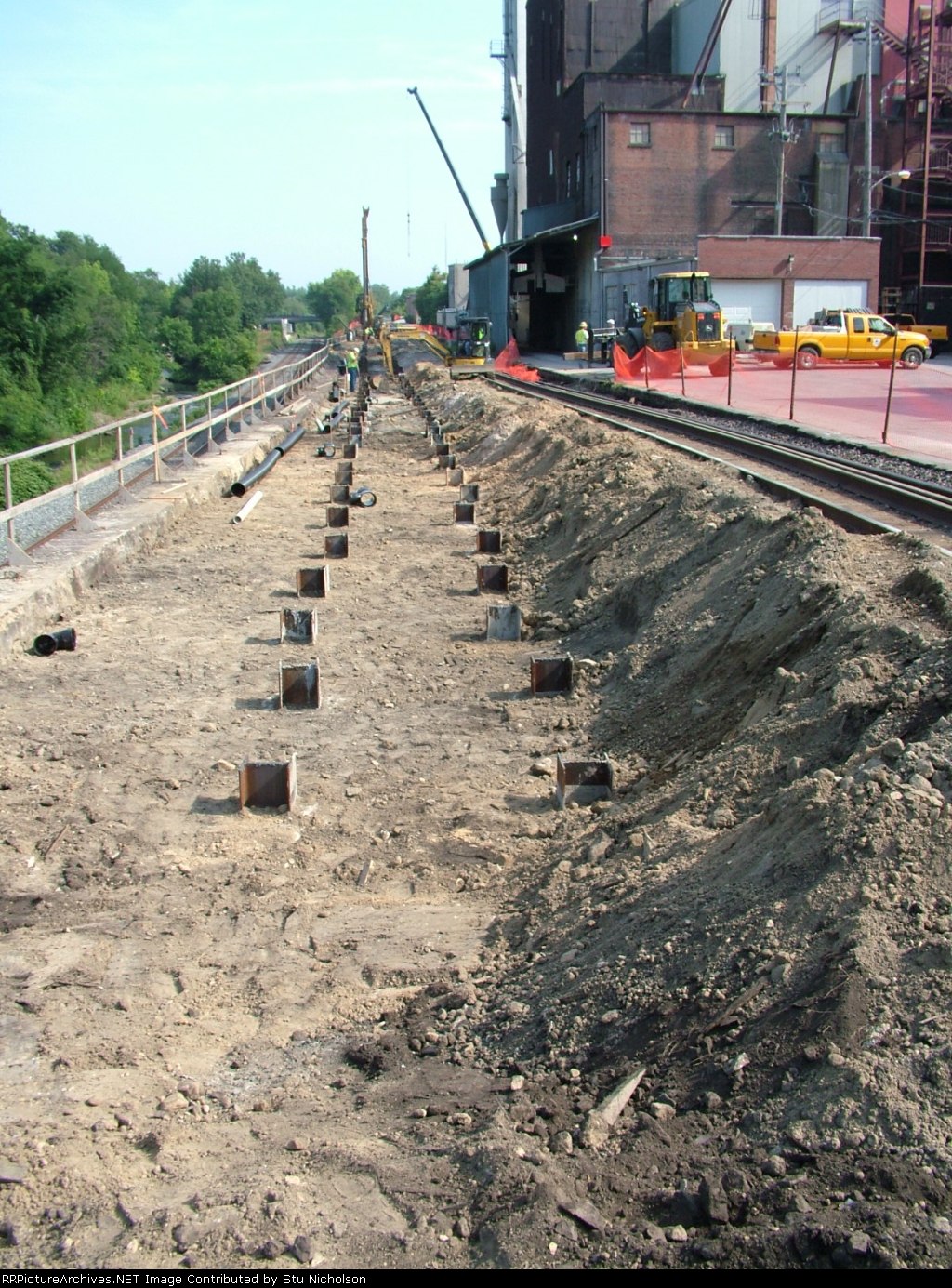 CSX and W&LE R-O-W at Kent