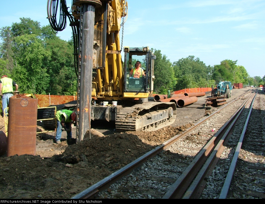 CSX and W&LE R-O-W at Kent