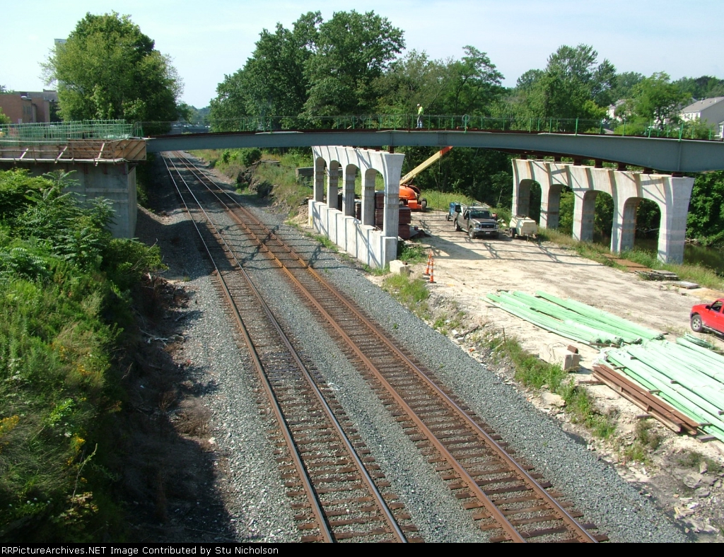 New Bridge over CSX & Cuyahoga River at Kent.