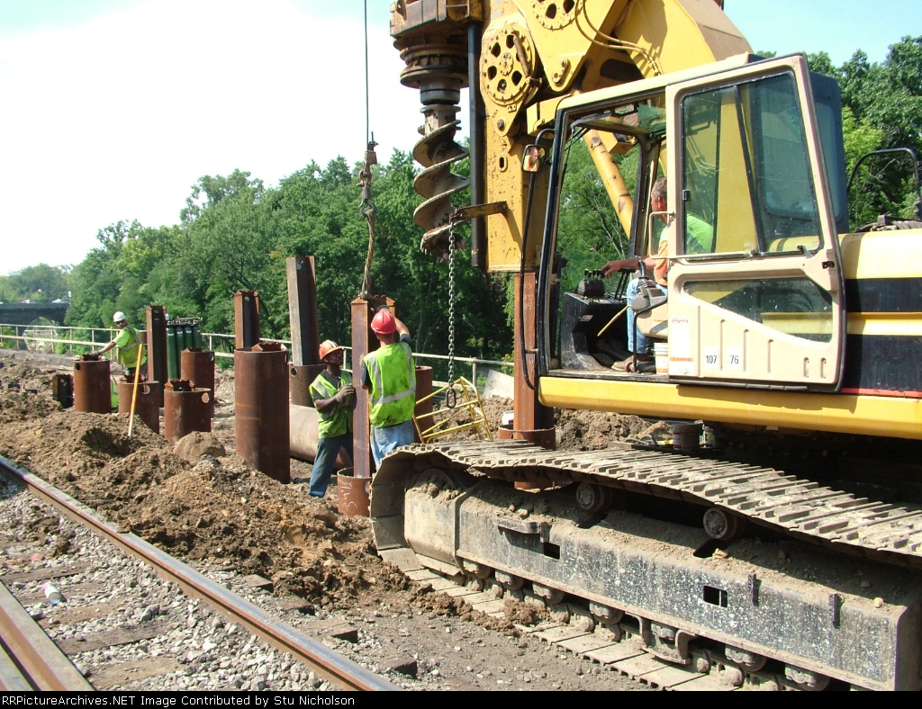 CSX and W&LE R-O-W at Kent