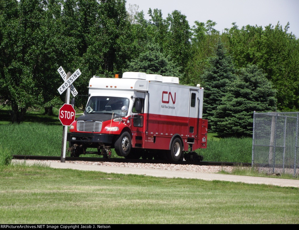 CN Rail Flaw Detector