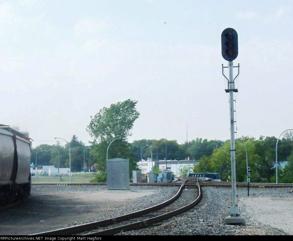 BNSF "Moorhead JCT". Prosper Sub. OCS. YL. Converted to CTC Summer 2013.