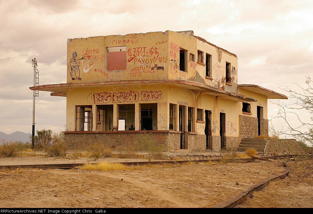 Near Caborca, Sonora Mx on Ferromex