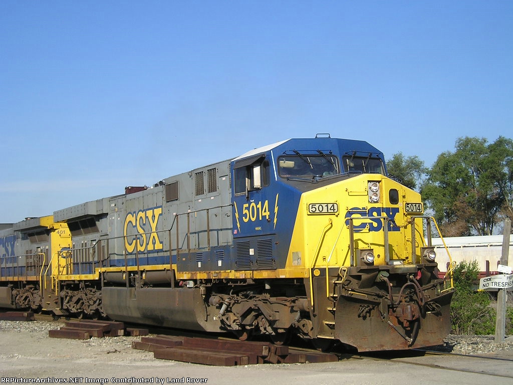 CSXT 5014 On CSX K 587 East