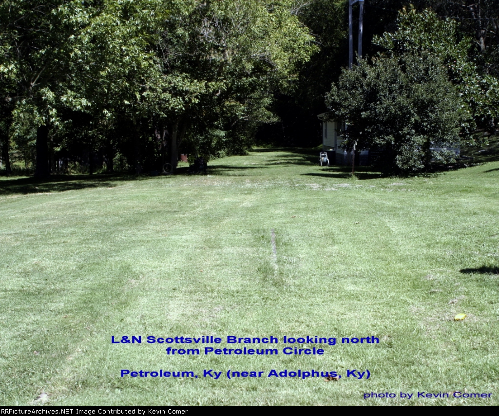 L&N Scottsville Branch roadbed