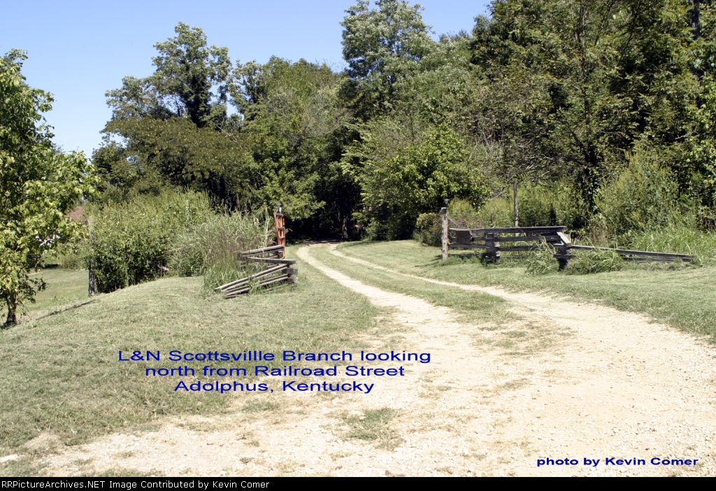 L&N Scottsville Branch looking north