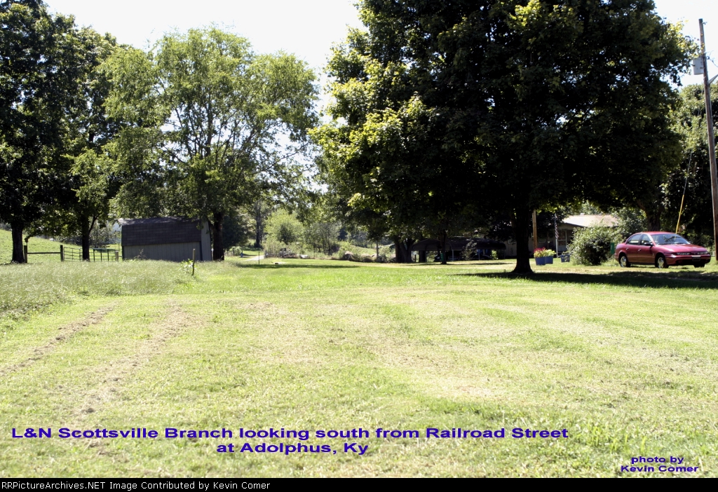 L&N Scottsville Branch roadbed