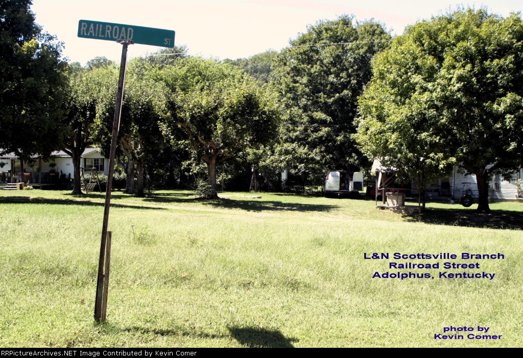 L&N Scottsville Branch Railroad Stree