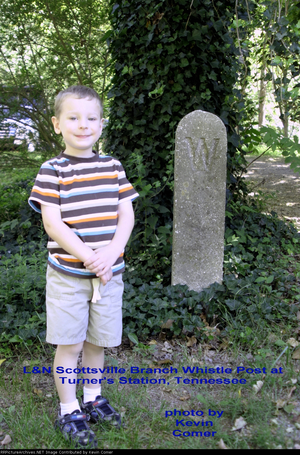 L&N Scottsville Branch Whistle Post