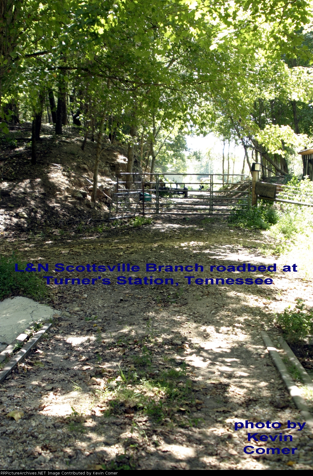 L&N Scottsville Branch roadbed