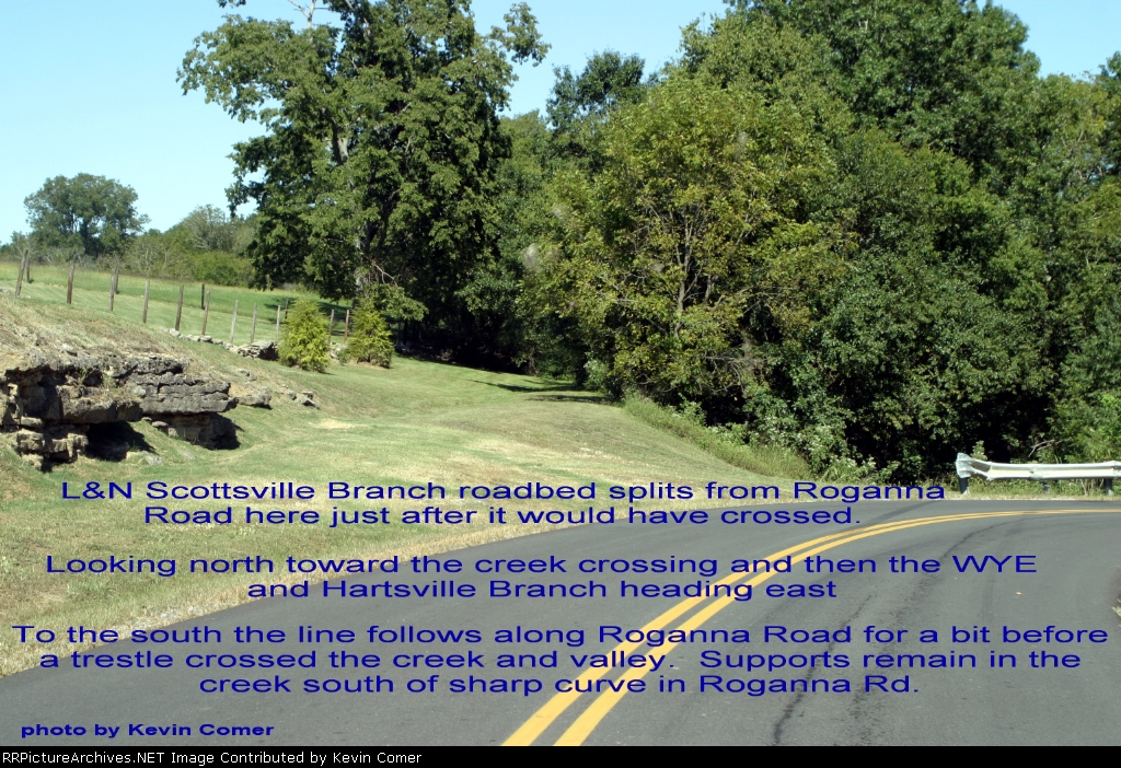L&N Scottsville Branch roadbed