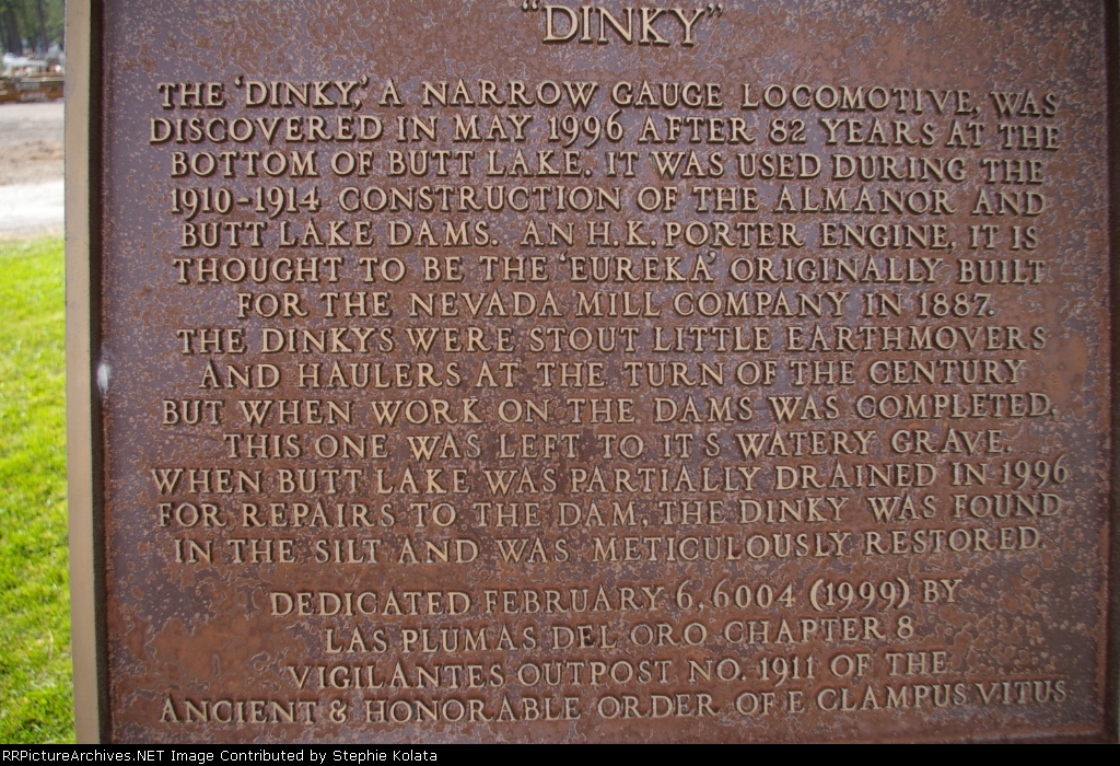 DINKY INFO SIGN