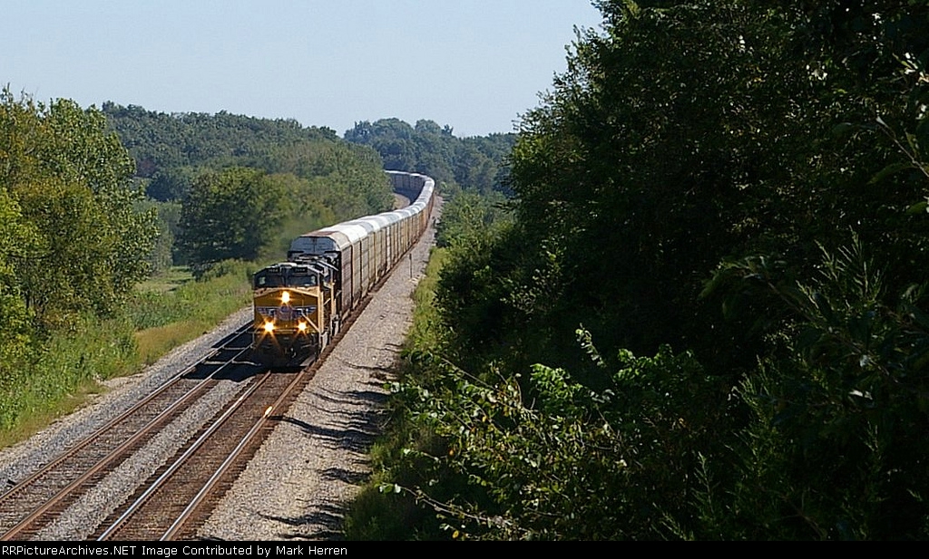 Union Pacific Autorack Train