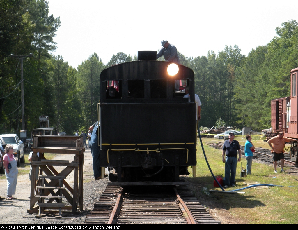 The Rebel getting water