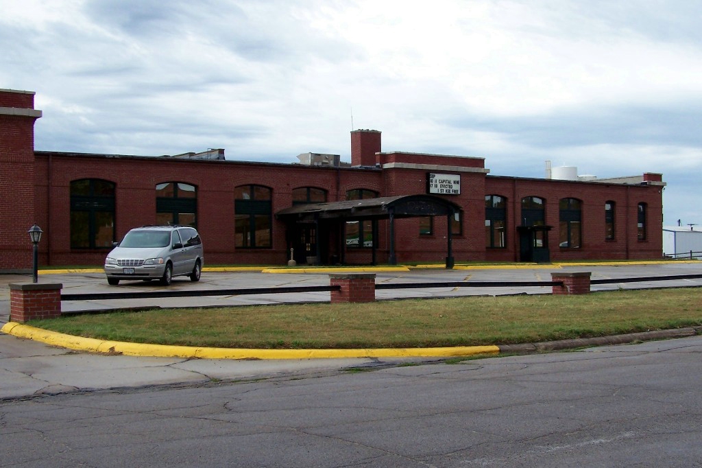 Street side of C&NW depot